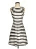 Maurices Stripes Ivory Casual Dress Size XS - photo 1
