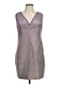 Express Metallic Silver Cocktail Dress Size L - photo 1