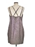 Express Metallic Silver Cocktail Dress Size L - photo 2