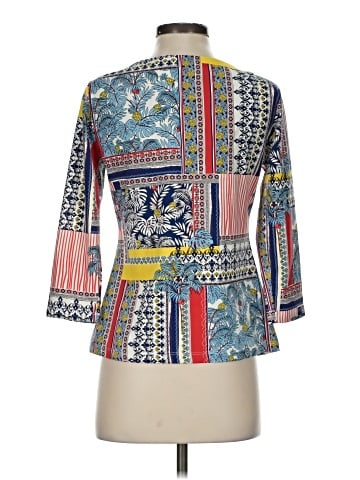 J. McLaughlin 3/4 Sleeve Blouse (view 2)
