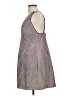 Express Metallic Silver Cocktail Dress Size L - photo 5
