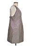 Express Metallic Silver Cocktail Dress Size L - photo 4