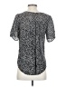 Joie 100% Silk Polka Dots Black Short Sleeve Silk Top Size XS - photo 2