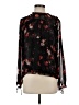 Wilfred 100% Polyester Floral Black Long Sleeve Blouse Size S - photo 1