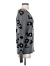 360 Cashmere Hearts Gray Wool Pullover Sweater Size S - photo 4
