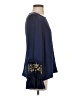 Suno 100% Silk Blue Long Sleeve Blouse Size 2 - photo 4