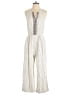 Old Navy Stripes Ivory Jumpsuit Size S - photo 1