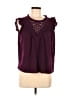 By Design Burgundy Sleeveless Blouse Size L - photo 1