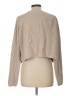 All:Row 100% Cotton Solid Tan Turtleneck Sweater Size L - photo 2