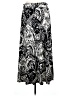 Ellen Tracy Paisley Silver Formal Skirt Size L - photo 2