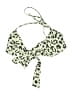 Aerie Animal Print Ivory Swimsuit Top Size S - photo 1