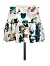 Assorted Brands 100% Viscose Tropical White Ivory Casual Skirt Size XS - photo 2