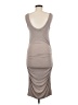 LA Made Gray Tan Casual Dress Size M - photo 2