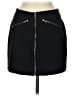 Forever 21 Solid Black Casual Skirt Size M - photo 1