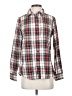 L.L.Bean 100% Cotton Plaid Red Green Long Sleeve Button-Down Shirt Size XS - photo 1