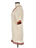 Unbranded 100% Polyester Ivory Casual Dress Size M - photo 5