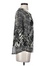 JM Collection Silver Short Sleeve Blouse Size S (petite) - photo 4