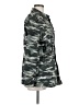 Kensie 100% Cotton Camo Green Jacket Size M - photo 4