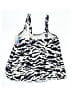 Assorted Brands Animal Print Black Swimsuit Top Size 8 - photo 2