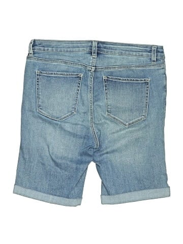 Soho JEANS NEW YORK & COMPANY Denim Shorts (view 2)
