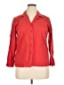 Talbots Red 3/4 Sleeve Button-Down Shirt Size 16 - photo 1