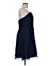 Alfred Angelo 100% Polyester Solid Blue Cocktail Dress Size M (estimated) - photo 4