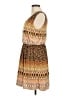 Lux II Print Brown Casual Dress Size M (petite) - photo 5