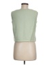 St. John Green Sweater Vest Size M - photo 2