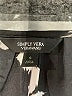 Simply Vera Vera Wang 100% Polyester Black 3/4 Sleeve Blouse Size S - photo 7