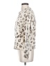 Mother 100% Cotton Animal Print Silver Pullover Sweater Size S - photo 5