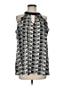 NY Collection Silver Sleeveless Blouse Size XXS (estimated) - photo 1