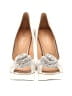 Pour La Victoire Ivory Gray Heels Size 9 1/2 - photo 2