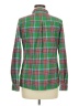 Woolrich 100% Cotton Plaid Green Long Sleeve Button-Down Shirt Size M - photo 2