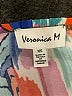 Veronica M. 100% Polyester Tropical Blue Jumpsuit Size XS - photo 4