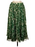 BCBGMAXAZRIA 100% Polyester Green Casual Skirt Size 8 - photo 1