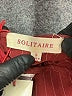 Solitaire Solid Burgundy Jumpsuit Size S - photo 4