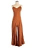 Free People Polka Dots Brown Jumpsuit Size S - photo 1