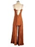 Free People Polka Dots Brown Jumpsuit Size S - photo 2