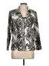 MSK Print Ivory Blazer Size 1X - photo 1