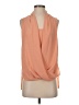 Vince Camuto 100% Polyester Orange Sleeveless Blouse Size XS - photo 1
