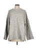 Topshop Solid Gray Pullover Sweater Size 12 - photo 1