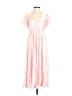 Unbranded 100% Polyester Pink Cocktail Dress Size 4 - photo 1