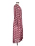 MICHAEL Michael Kors 100% Polyester Print Red Casual Dress Size M - photo 4