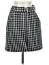 Maje Houndstooth Gray Black Casual Skirt Size EU (FR) 34 / US 2 - photo 1