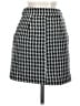 Maje Houndstooth Gray Black Casual Skirt Size EU (FR) 34 / US 2 - photo 2