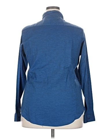 Aura Long Sleeve Button-Down Shirt (view 2)