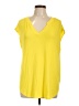CAbi Yellow Short Sleeve Top Size L - photo 1