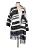 Lucky Brand Blue Poncho Size M - photo 1