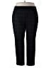 Susan Graver Plaid Black Dress Pants Size 2X - photo 1