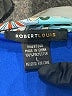 Robert Louis 100% Polyester Print Blue Casual Dress Size L - photo 7